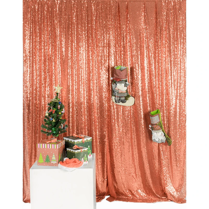 Silver Color Church Backdrop Curtain Church Backdrop Decoration Silver Beads Curtain Fabric