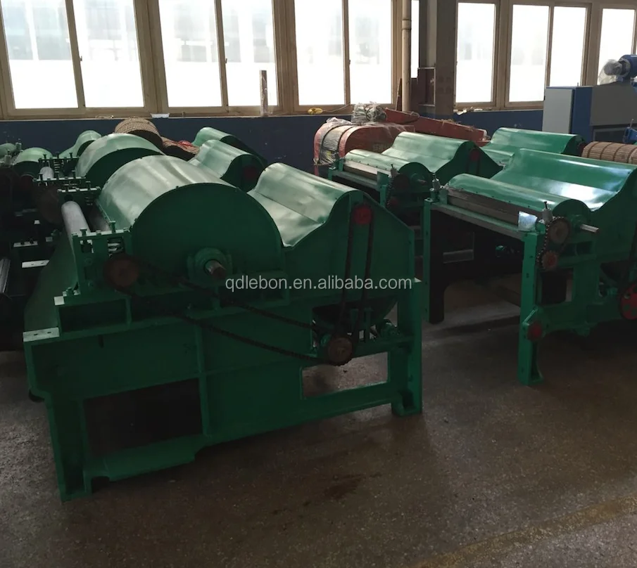 LB250A Old Clothes Recycling Machine Cotton/Rag Spinning Cloth Cutting Chenille Nonwoven Material Include Bearing Motor