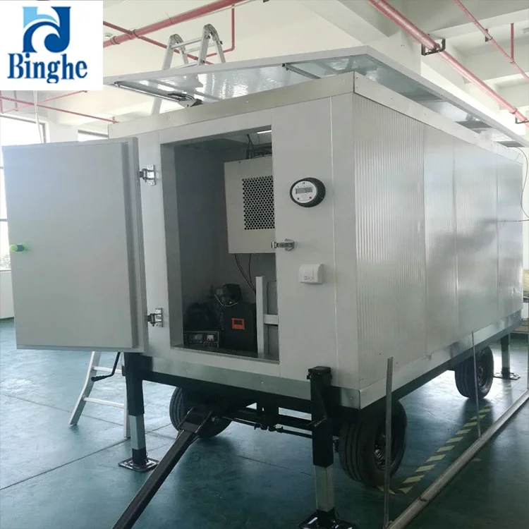 
Однофазный моноблок для фруктов и овощей, модульная панельная сборная холодильная камера 