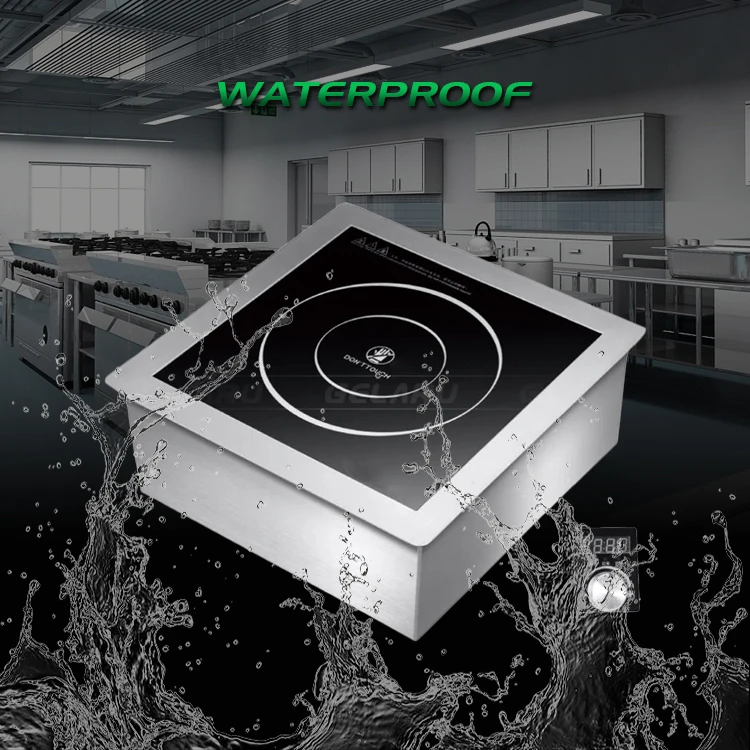 Stainless Steel Embedded Built-in Induction Cooktop Multi-functional Commercial Induction Cooker With Remote Control