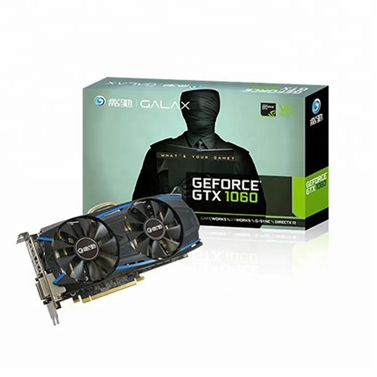Galax nvidia geforce gtx 1060 3gb com 8gbps relógio de memória