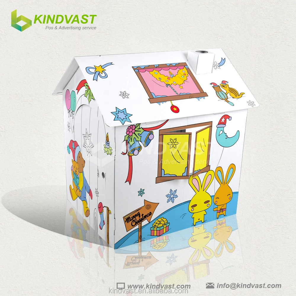 رائعة الكرتون منزل ألعاب كرتون كرافت البيت للأطفال Buy بيوت لعب للأطفال بيوت للبيع بيوت للأطفال من الورق المقوى للبيع Product On Alibaba Com