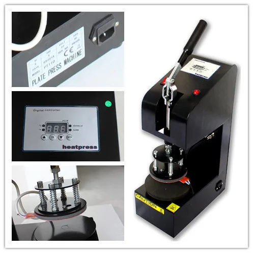 12cm Plate Heat Press Sublimation Machine PT110