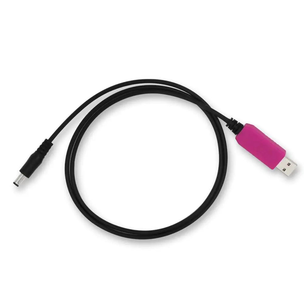 5.5*2,1mm WiFi zu Power Kabel Stecker DC 5V zu 12V USB Kabel Boost  Converter Schritt-up Kabel für Wifi Router Modem Fan