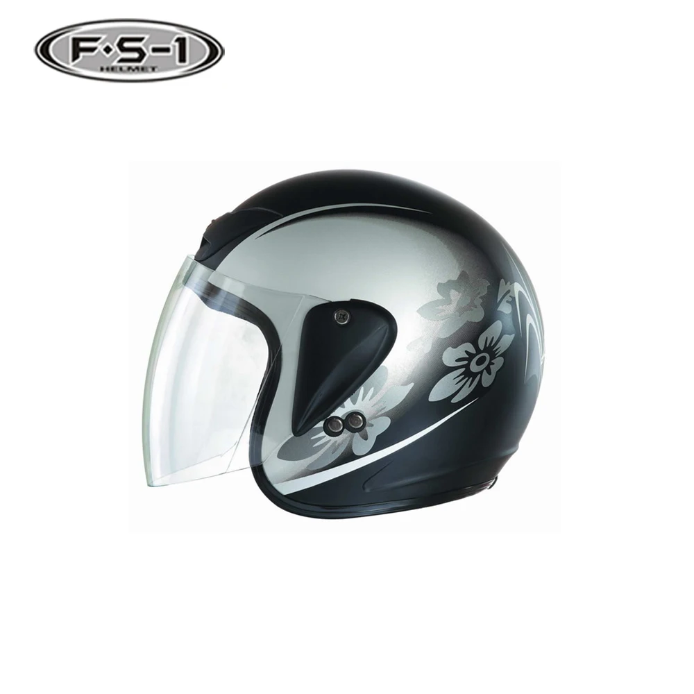 open face german motorcycle helmet