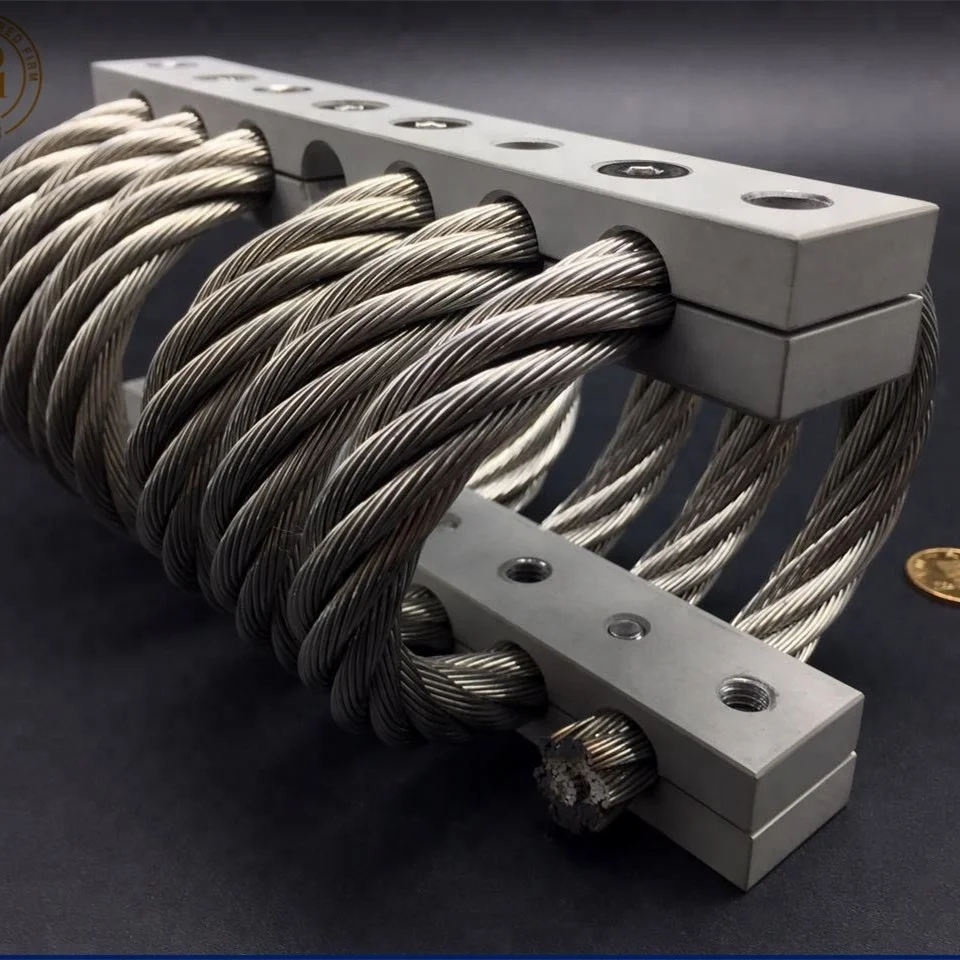 JGX-1276D-115B Aerospace Machine Launcher Console Generator Transformer Shock Vibration Protection with Wire Rope Shock Absorber