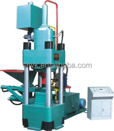 Factory direct supply metal scraps Briquetting press from Shanghai Yuke Industrial