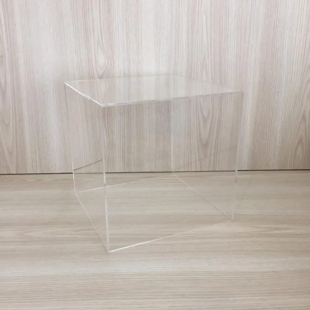 Présentoirs Acrylique SWAWIS - Lot De 5 Tailles - Transparents - Pour Gâteaux, Bijoux, Figurines