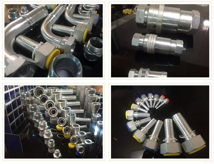 Factory Supply Hydraulic Hose Fitting Standard Reusable Hydraulic Hose Fittings Connect Garden Hose Fittings