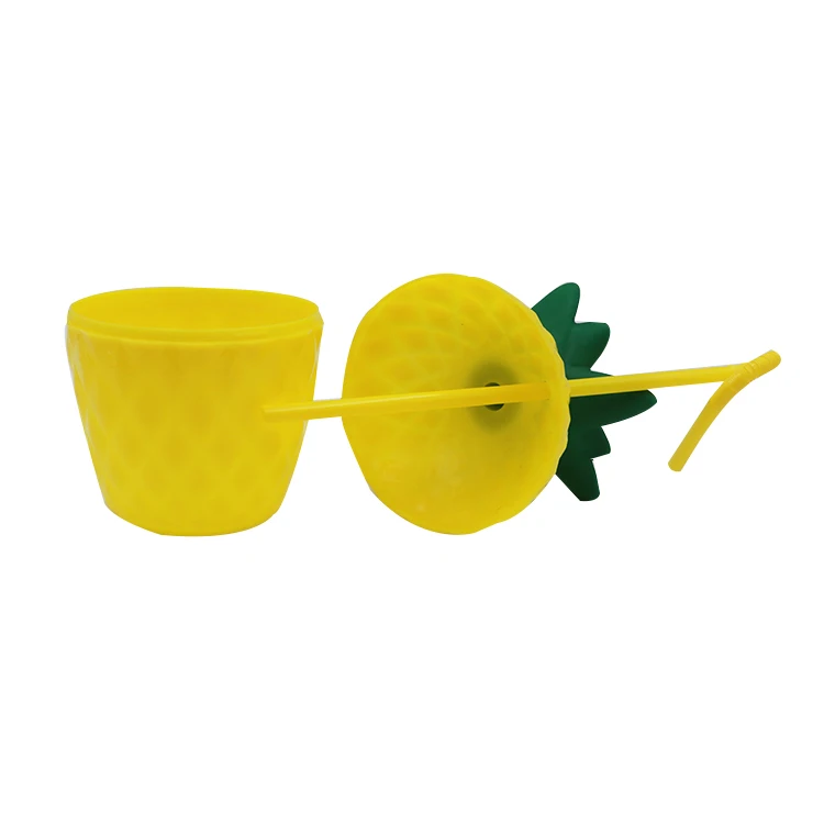 Пластиковая чашка с ананасом рекламная Цветная в форме фруктов Лидер продаж 2020