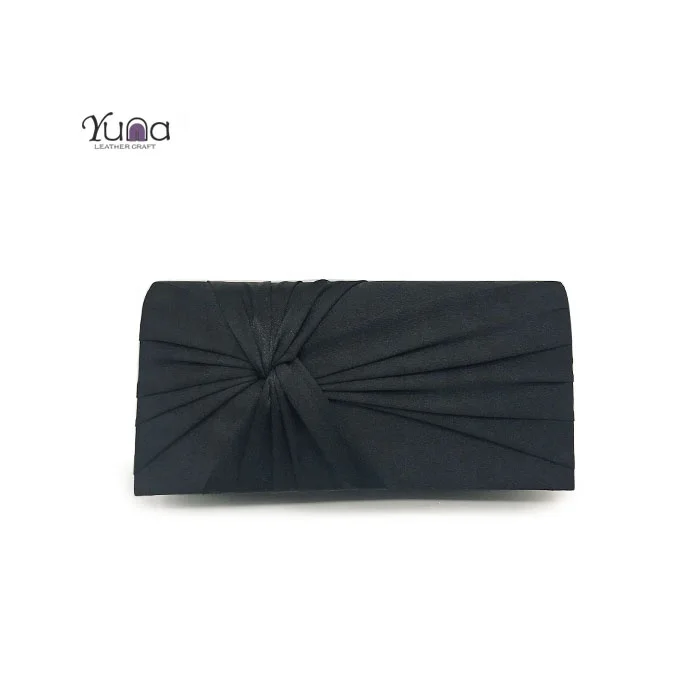 satin evening clutch
