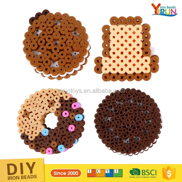 Популярные игрушки для детей DIY бусы Прямые продажи пластиковых головоломки гладильная бусинами