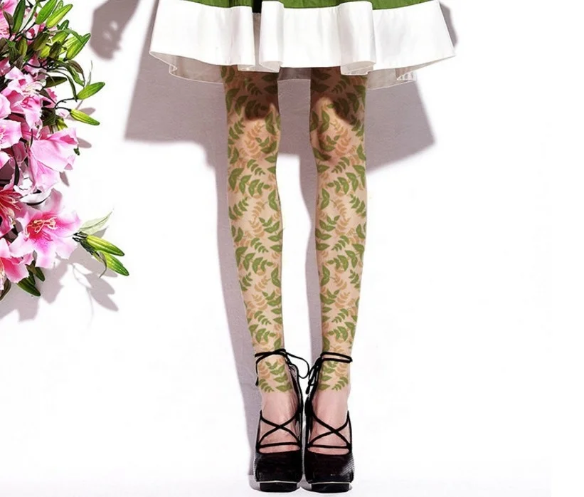 leaf tights