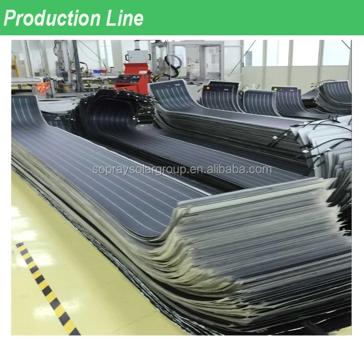 Amorphous Silicon Transparent Flexible Thin Film Solar Panel 120w 500w