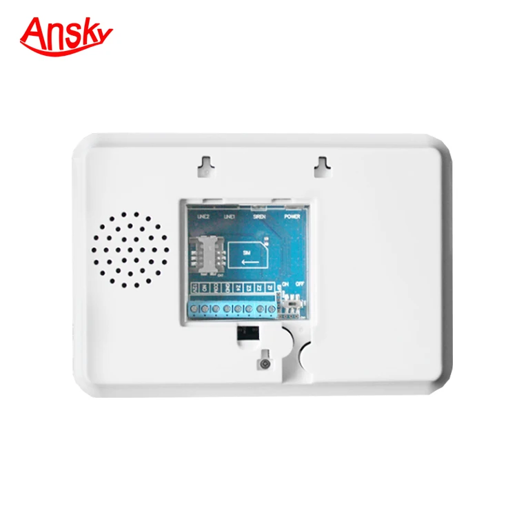 Ansky Wireless Intruder Security Alarm 4 Wired 99 Wireless Defense Zones Home Gsm Alarm System