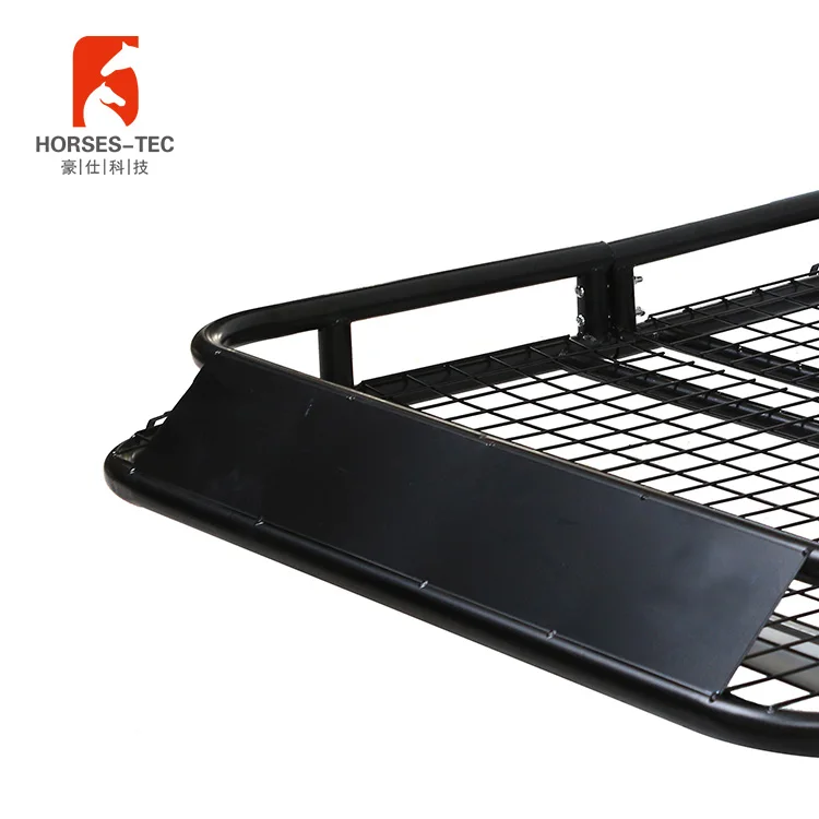 
Универсальный стальной багажный стеллаж на крышу автомобиля, корзина для перевозки груза 