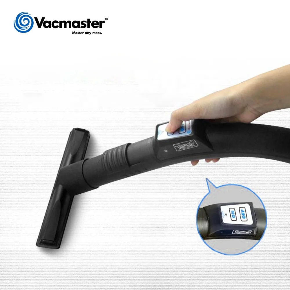 
Vacmaster Новый бесшумный дизайн промышленной мельницы на 2-х фазный мотор Крепление к стене Портативный электрический пульт дистанционного управления, пылесос, VWM510 