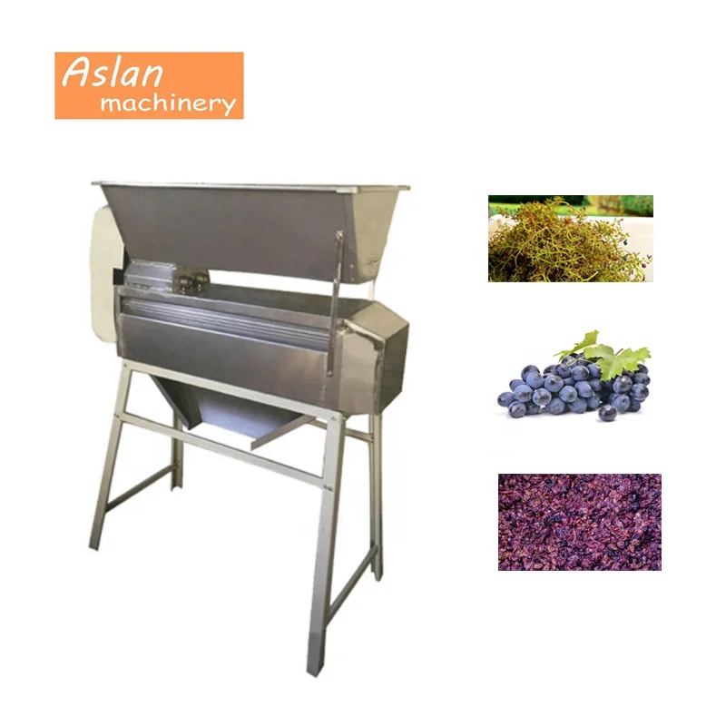 Electric Grape Stalks Destemmer/grape Crusher Stemmer Machine/grape Stem Remove Separator Machine