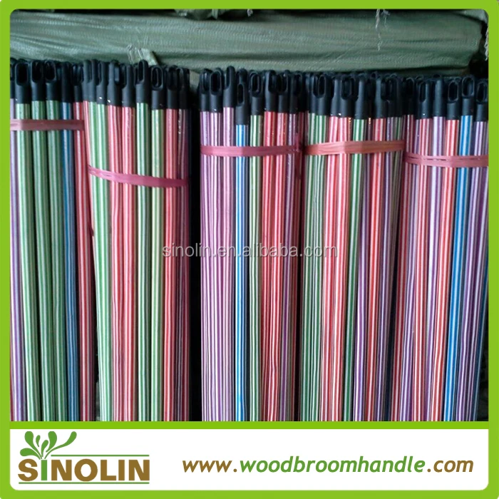 Machine Making Plastic PVC Coated Wooden Stick for Brush and Mop With Hornbeam Iron Grass Bamboo Fuel Injection Broom Pet Handle