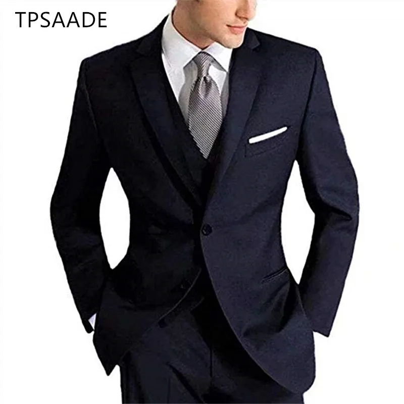 Custom Made One Button Colorful Wedding Men Suits 3 Pieces WPY0016