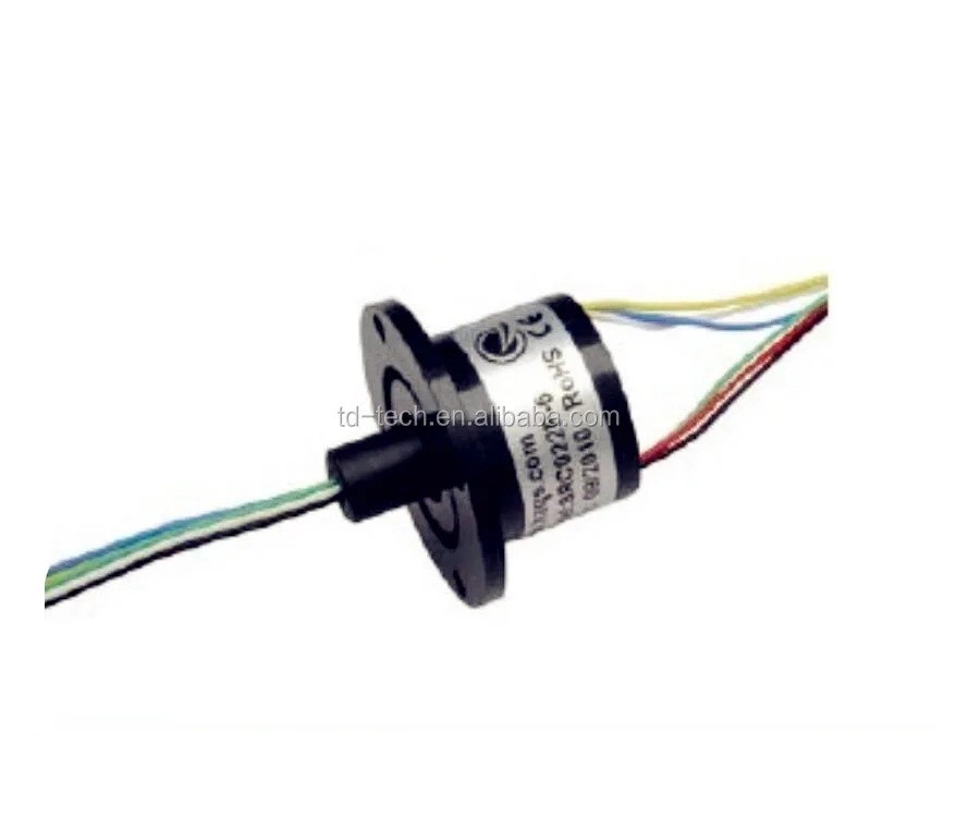 Taidacent Rotary Slip Ring - 6 Ways, 20A Electrical Connector