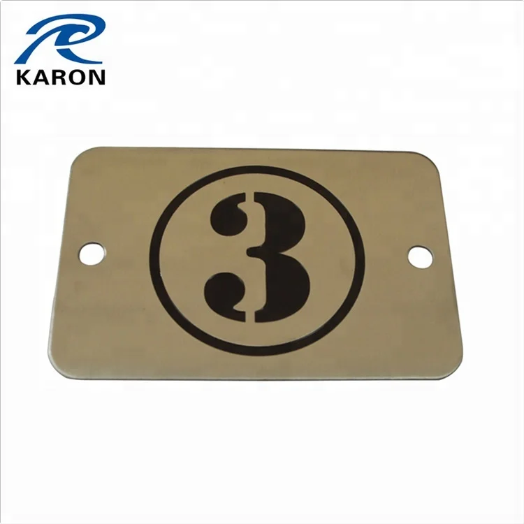 Высокое качество персонализированные именная табличка нержавеющей