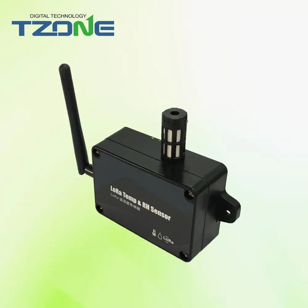 LoRa Gateway and Sensor for Greenhouse Wireless Temperature Monitor Solution