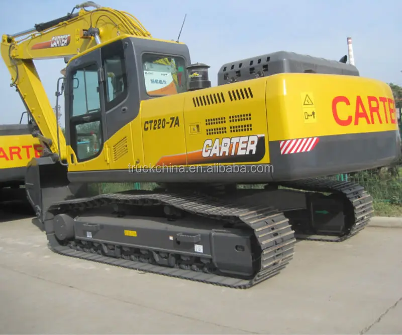 Большой экскаватор Carter с новым японским двигателем на продажу