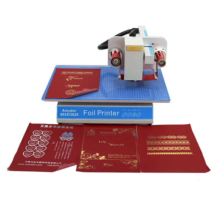 Vinica Digital Menu Cover Thesis Cover Hot FOIL Stamping Machine