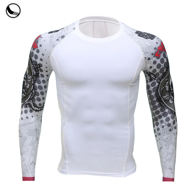 Mens Blank Mma Rash Guard Manufacturer Sportswear for Unisex Customer OEM Adults Modern Customized Color