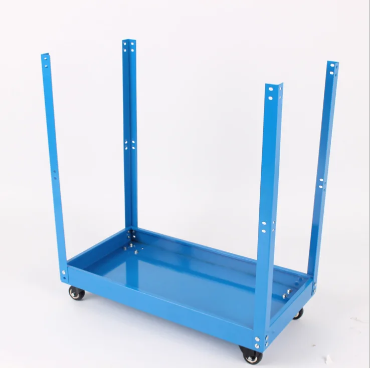 Iron Handling Equipment Three Layer Wholesale Heavy Duty Fold and Extend Moving Dolly Tool Cart