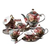 red : tea set