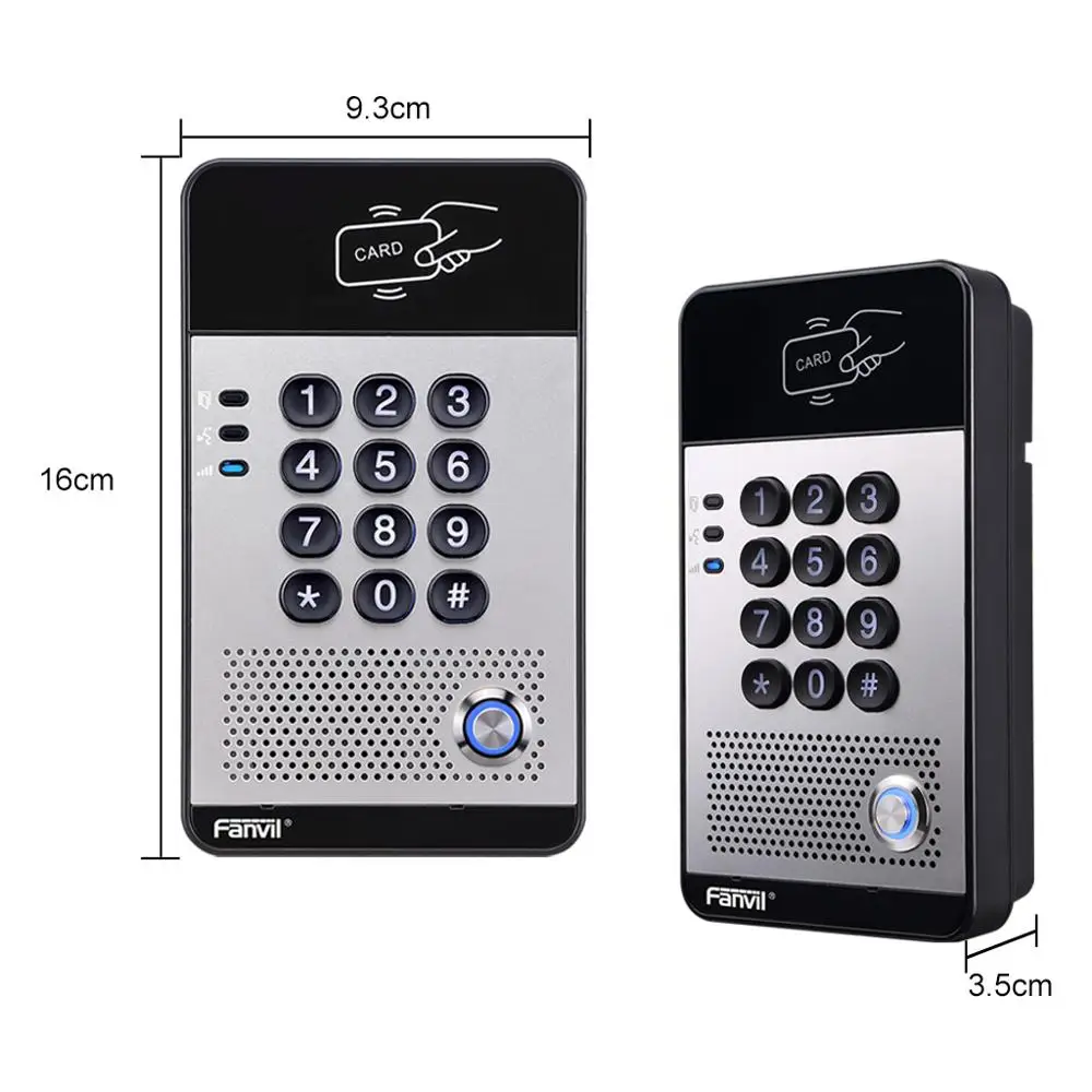 Fanvil I20s Waterproof Doorphone Commax Intercom Door Phone Sip Doorphone