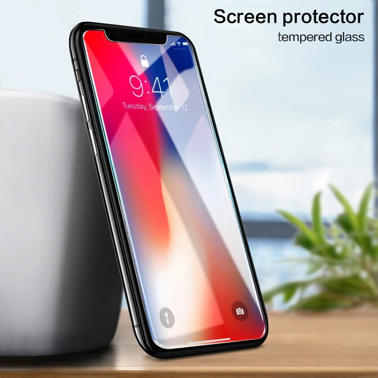 Ультратонкое защитное стекло 9H 2.5d для iPhone X, Защита экрана для iPhone X, закаленное стекло для телефона 13, 11, 7, 8 plus, 12 pro max, оптовая продажа, 2021