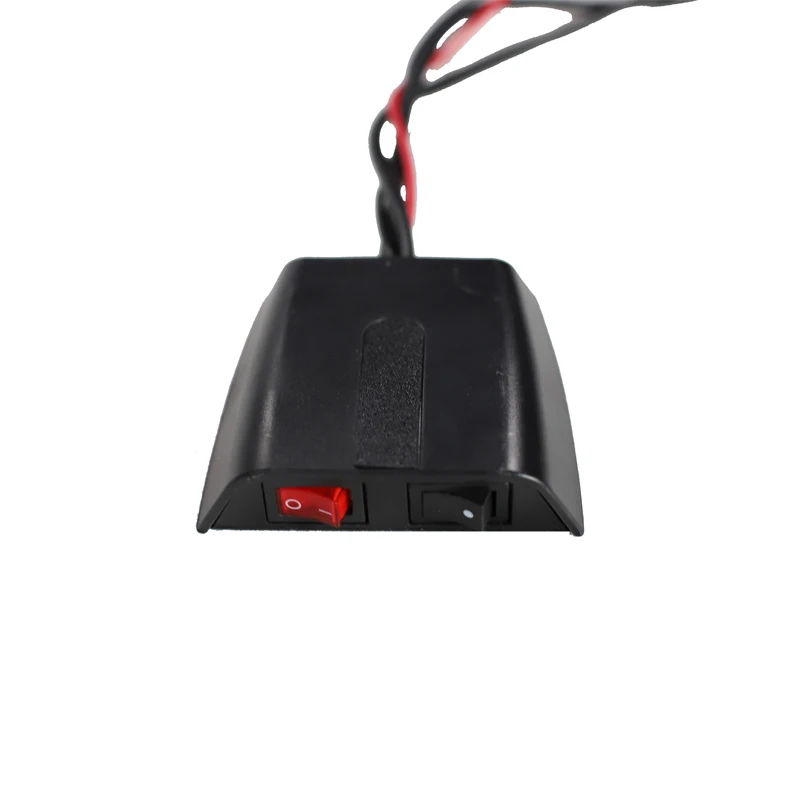 
 12 В Янтарная светодиодная подсветка 16 Вт, водонепроницаемая красная светодиодная подсветка для бега, предупреждающий стробоскоп для полиции  