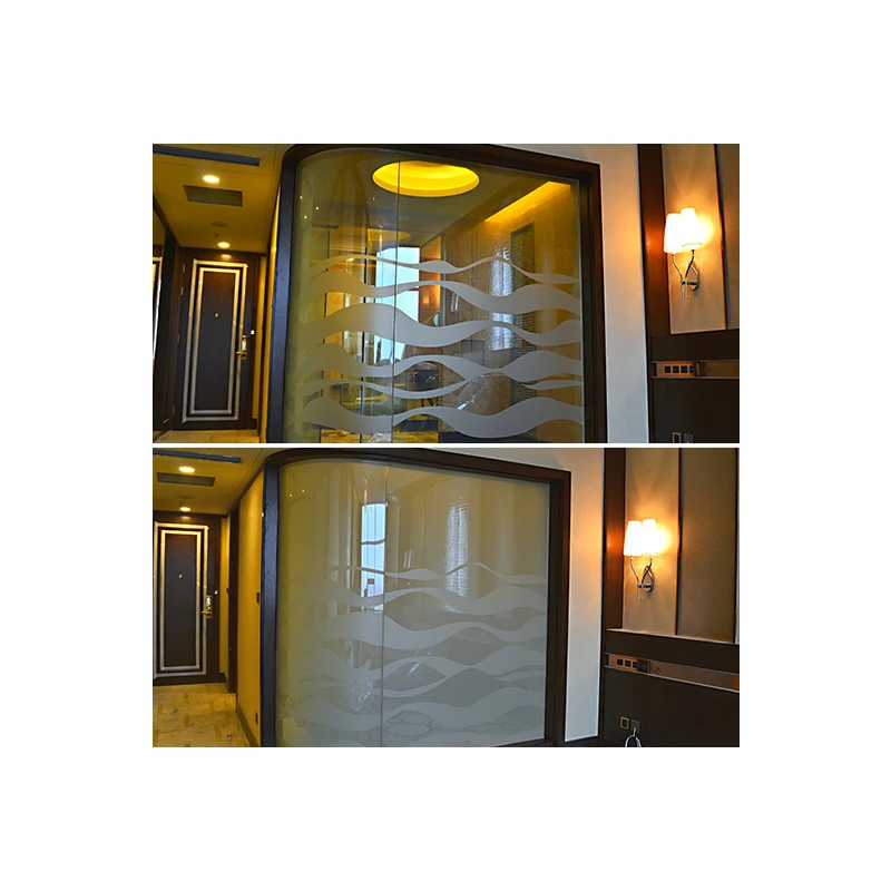 Transparent Smart Window Electric Switchable Privacy Glass Solid Hollow for Hotel Decoration Factory Price PDLC Smart Glass