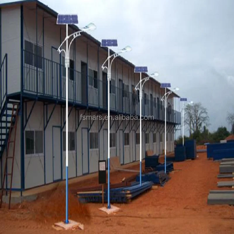8 м 60 Вт street свет с солнечной панелью и литиевая батарея