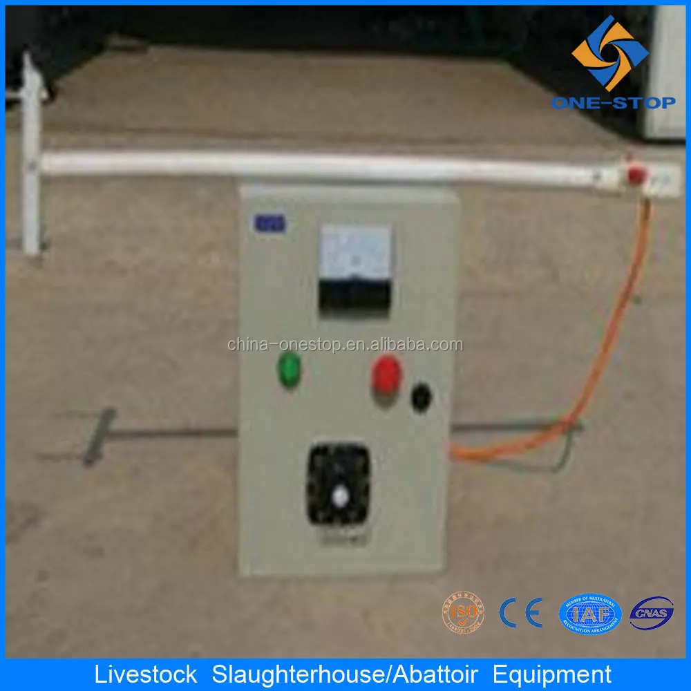 Manual Pig Electric Stunner as Pig Mini Slaughterhouse Equipment