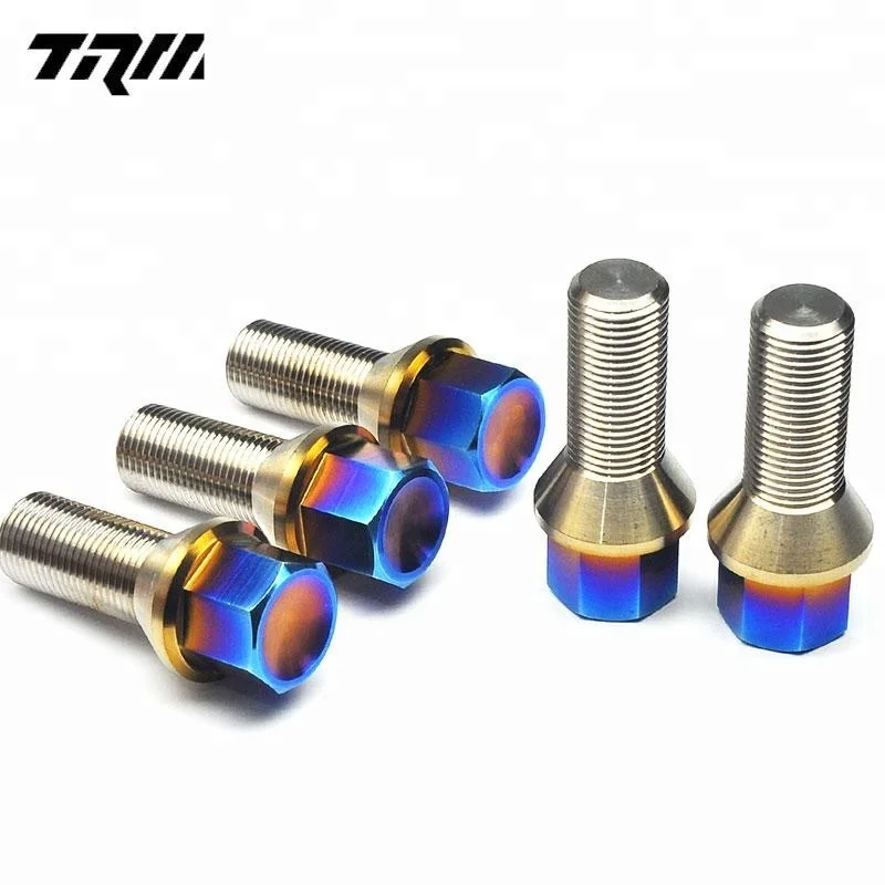 Hot M12/m14 35mm Titanium Wheel Bolts For Sale Buy Titanium Wheel