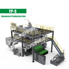 Single S high speed spunbond PP non woven fabric making machine