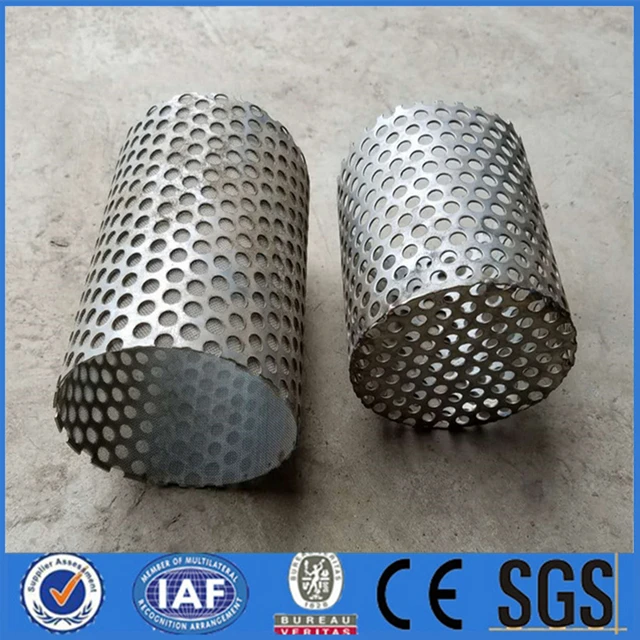 穴あきステンレス鋼メッシュパイプフィルター| Alibaba.com