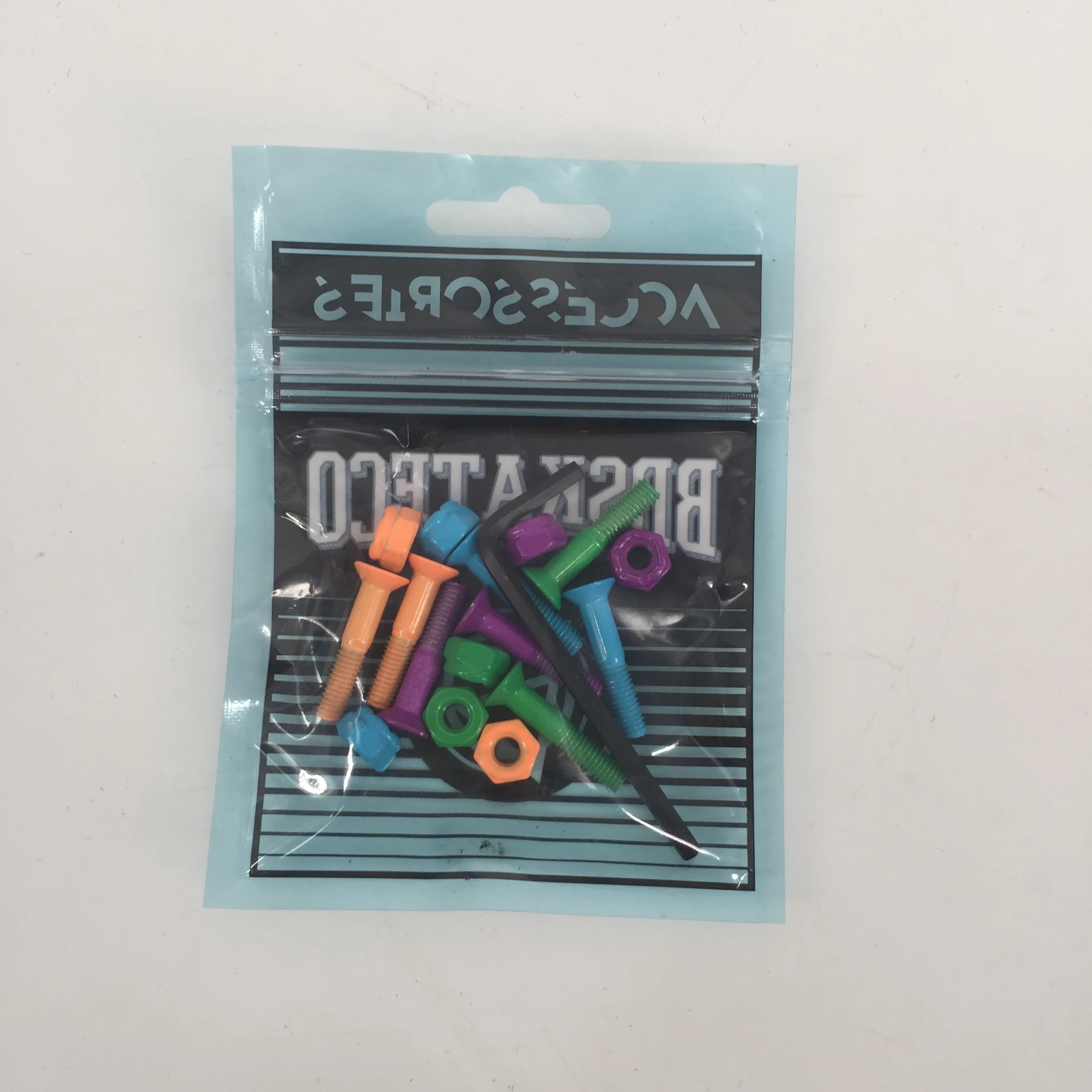 Multi Color Skateboard Mounting Screws For Skate Board Deck Bolts And