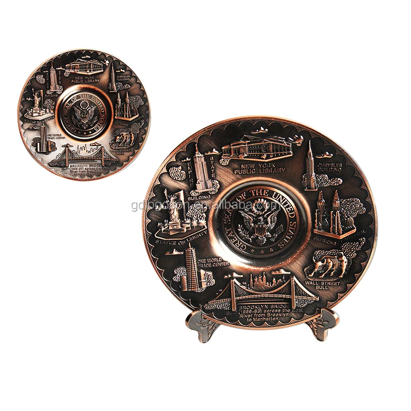 Cetak Piring Souvenir - the Great Seal of the United States