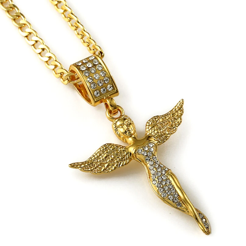 Nice Looking Hiphop 18k Gold Flying 