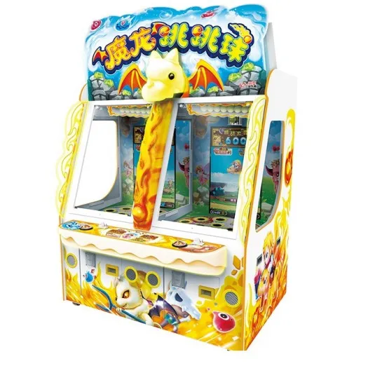 Coin Operated BOUNCE FIREBALL Lottery Game Machine for Sale