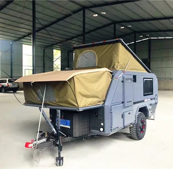 Aluminum Light Weight Off Road Camper Trailer 1000kg Utv Camper Trailer ...