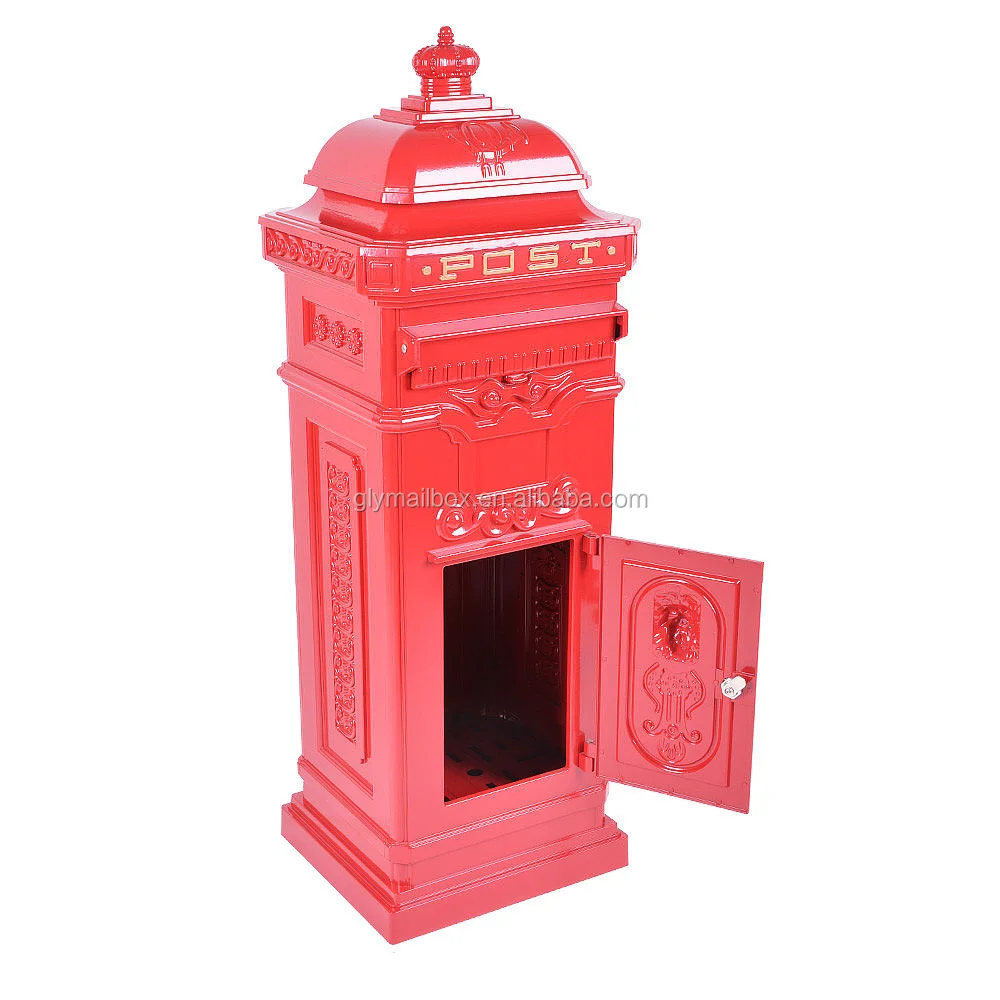 The Most Popular Style in Europe 100% Original Material Outdoor Classic London Post Boxes From China