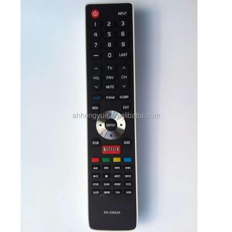 Made for You Remote Control Manual Wholesale Manufacturer Led Tv Remote Control for HISENSE Remote Control EN 33922A
