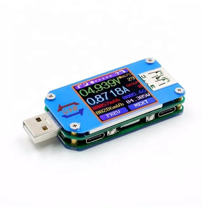UM25C/ UM25 USB 2.0 Type-C Color LCD Tester Voltage Current Meter Voltmeter 