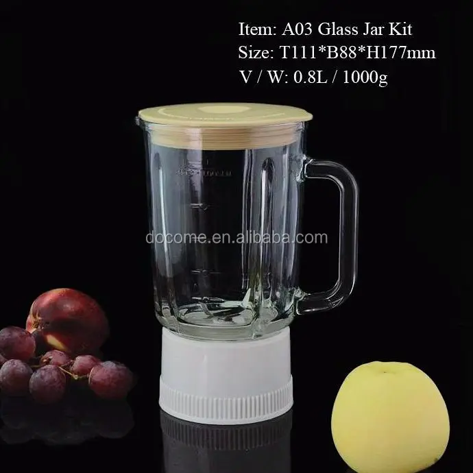 1.0L Soda-lime Glass Blender Jug Replacement Juicer Jar Glass Pitcher Jar  Spare Parts For Blender And Juicer - Buy 1.0L Soda-lime Glass Blender Jug  Replacement Juicer Jar Glass Pitcher Jar Spare Parts